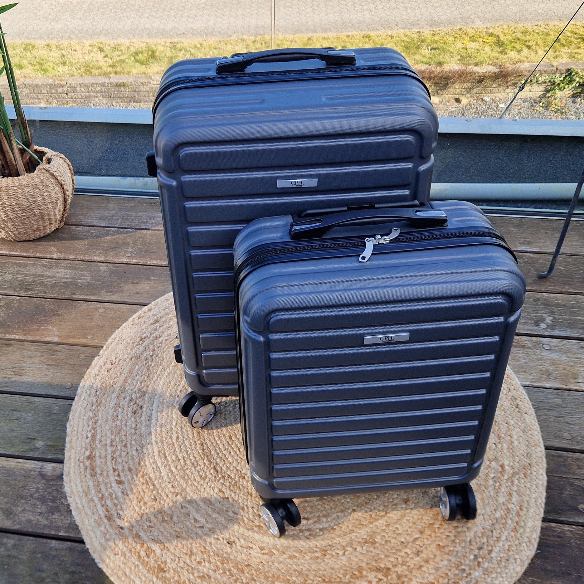 Copenhagen Kofferset 2 Stück Cool Grey